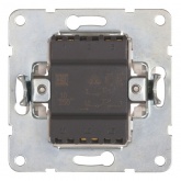 Выключатель 2-клавишный Экопласт для жалюзи механизм