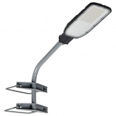 Кронштейн ИЭК КНО-2 D48mm L500mm на опору 2 хомута серый