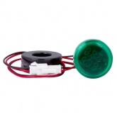 Индикатор значения тока и напряжения EKF PROxima ED16-22AVD 100А 70-500В АС IP54 зеленый