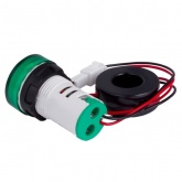 Индикатор значения тока и напряжения EKF PROxima ED16-22AVD 100А 70-500В АС IP54 зеленый