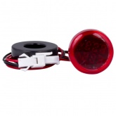 Индикатор значения тока и напряжения EKF PROxima ED16-22AVD 100А 70-500В АС IP54 красный