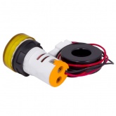 Индикатор значения тока и напряжения EKF PROxima ED16-22AVD 100А 70-500В АС IP54 желтый