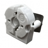 Патрон VS 47506 G13 торцевой поворотный с пружинной защёлки для ламп T8/T12 (509162)