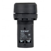 Кнопка EKF PROxima SW2C-11 с фиксацией NO+NC 22мм IP54 черная