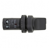 Переключатель EKF PROxima SW2C-11X/2с фиксацией 2-х позиционный NO+NC 22мм IP40 черный