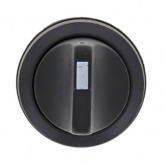 Переключатель EKF PROxima SW2C-11X/2с фиксацией 2-х позиционный NO+NC 22мм IP40 черный