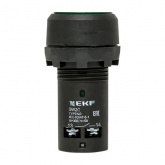 Кнопка EKF PROxima SW2C-10D с подсветкой NO 22мм 24В DC IP54 зеленая