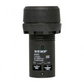 Кнопка EKF PROxima SW2C-10D с подсветкой NO 22мм 24В DC IP54 желтая