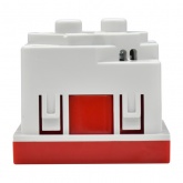 Розетка ИЭК Праймер 2P+E 16А 45 градусов с винтовым зажимом шторки 2 модуля красный