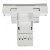 Розетка информационная ИЭК Праймер RJ-45 UTP категория 6 2 модуля белый