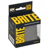 Выключатель карточный ИЭК BRITE 30А бронза (ВС10-1-8-БрТБ)