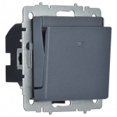 Выключатель карточный ИЭК BRITE 30А маренго (ВС10-1-8-БрМ)