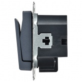 Выключатель карточный ИЭК BRITE 30А маренго (ВС10-1-8-БрМ)