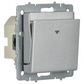 Выключатель карточный ИЭК BRITE 30А алюминий (ВС10-1-8-БрА)