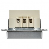 Выключатель карточный ИЭК BRITE 30А алюминий (ВС10-1-8-БрА)