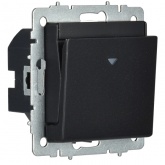 Выключатель карточный ИЭК BRITE 30А черный (ВС10-1-8-БрЧ)