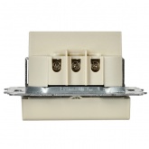 Выключатель карточный ИЭК BRITE 30А бежевый (ВС10-1-8-БрКр)