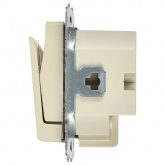 Выключатель карточный ИЭК BRITE 30А бежевый (ВС10-1-8-БрКр)