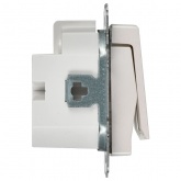 Выключатель карточный ИЭК BRITE 30А жемчуг (ВС10-1-8-БрЖ)