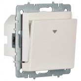 Выключатель карточный ИЭК BRITE 30А жемчуг (ВС10-1-8-БрЖ)