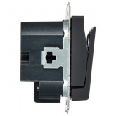 Выключатель карточный ИЭК BRITE 30А графит (ВС10-1-8-БрБ)