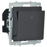 Выключатель карточный ИЭК BRITE 30А графит (ВС10-1-8-БрБ)