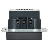 Выключатель карточный ИЭК BRITE 30А графит (ВС10-1-8-БрБ)