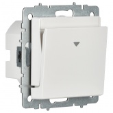 Выключатель карточный ИЭК BRITE 30А белый (ВС10-1-8-БрБ)
