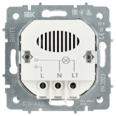 Выключатель карточный ИЭК BRITE 30А белый (ВС10-1-8-БрБ)