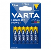 Батарейка Varta Longlife Power AAA (упаковка 6шт) 04903121446
