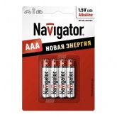 Батарейка AAA Navigator LR03 1,5V 94 751 NBT-NE-LR03-BP4 (упаковка 4 шт)