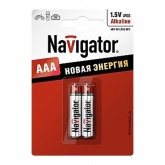 Батарейка AAA Navigator LR03 1,5V 94 750 NBT-NE-LR03-BP2 (упаковка 2 шт)