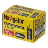 Батарейка AAA Navigator LR03 1,5V 14 059 NBT-NPE-LR03-BOX24 (упаковка 24 шт)
