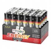 Батарейка Трофи AAA LR03 1.5V (упаковка 24шт) 5056183742850