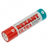 Ультра алкалиновая батарейка Rexant AAA LR03 1,5V 1300mAh (в упаковке 2шт)