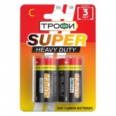 Батарейка Трофи C R14-2BL (упаковка 2шт) 5055945558739