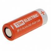 Батарейка TDM A23 Alkaline 12V MN21 (V23GA/E23A/3LR50/LR23) (упаковка 5шт)