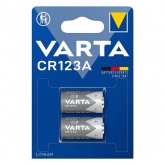 Батарейка CR123A (123/CR123/CR17345) Varta Professional (упаковка 2 шт) 4008496537327