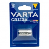 Батарейка Varta CR123A (123/CR123/CR17345) Professional (упаковка 1шт) 06205301401