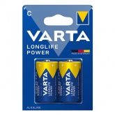 Батарейка Varta C LR14 Longlife Power (упаковка 2шт) 04914121412