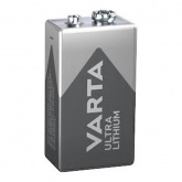 Батарейка Крона Varta Lithium/Ultra Lithiuim 9V (упаковка 1шт) 06122301401