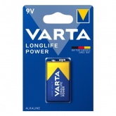 Батарейка Крона Varta Longlife Power 9V (упаковка 1шт) 04922121411