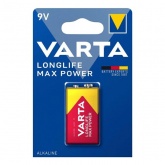 Батарейка Крона Varta Longlife Max Power 9V (упаковка 1шт) 04722101401