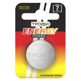 Литиевая батарейка Трофи 2320 CR2320-1BL (упаковка 1шт) 5055398651612