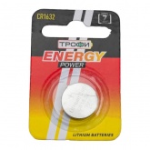 Литиевая батарейка Трофи 1632 CR1632-1BL (упаковка 1шт) 5055398651490