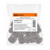 Изолятор для ретро провода TDM Эко керамика бук [упак. 10шт]