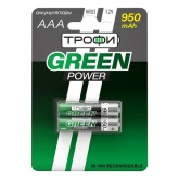 Аккумулятор Трофи AAA HR03 1,2V 950mAh Ni-Mh (упаковка 2шт) 5055283020714