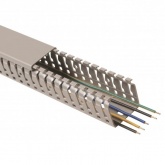 Короб перфорированный DKC RL75 15x18 мм серый