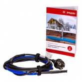 Саморегулирующийся греющий кабель Ридан 4м для водопровода Pipeheat-15 60Вт