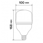 Лампа светодиодная ЭРА LED POWER T100 30W 2700K E27 562958